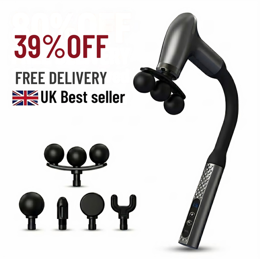 5-in-1 Gun Deep Tissue, Massager Portable for Pain Relief