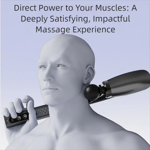 5-in-1 Gun Deep Tissue, Massager Portable for Pain Relief