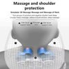 Portable U-shaped cervical Vibrator massage pillow