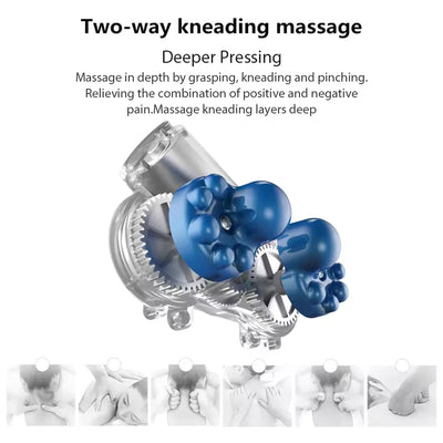 Portable U-shaped cervical Vibrator massage pillow