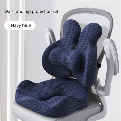 Ergonomic Seat Cushion – Memory Foam Back Support for Office & Home