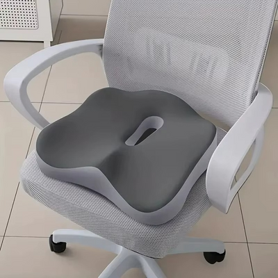 Ergonomic Memory Foam Seat Cushion for Office Chairs - Posture Support, Butt Pain Relief
