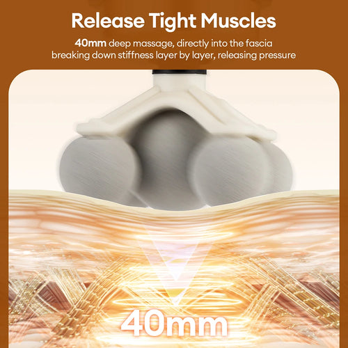 11-IN-1 Electric Massage gun High-Frequency Vibration Body Massage Gun