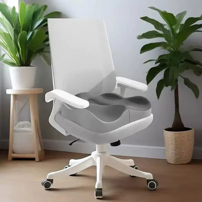 Ergonomic Memory Foam Seat Cushion for Office Chairs - Posture Support, Butt Pain Relief
