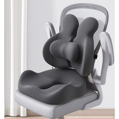 Ergonomic Seat Cushion – Memory Foam Back Support for Office & Home