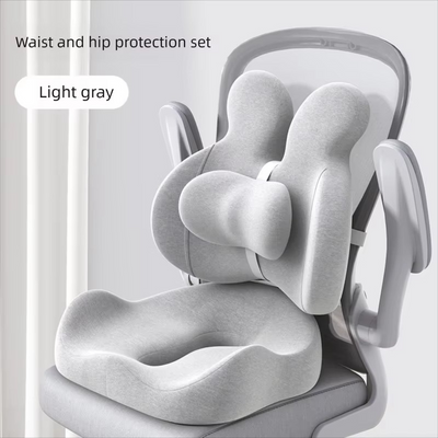 Ergonomic Seat Cushion – Memory Foam Back Support for Office & Home
