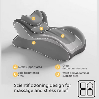 Memory Cotton Cushion Sleeping Pillow Lying on The Bed Multi-functional Pillow Sleep on The Stomach Playing Mobile Phone Cushion