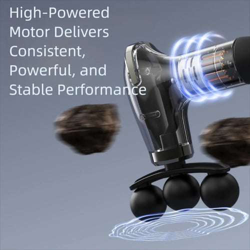 5-in-1 Gun Deep Tissue, Massager Portable for Pain Relief