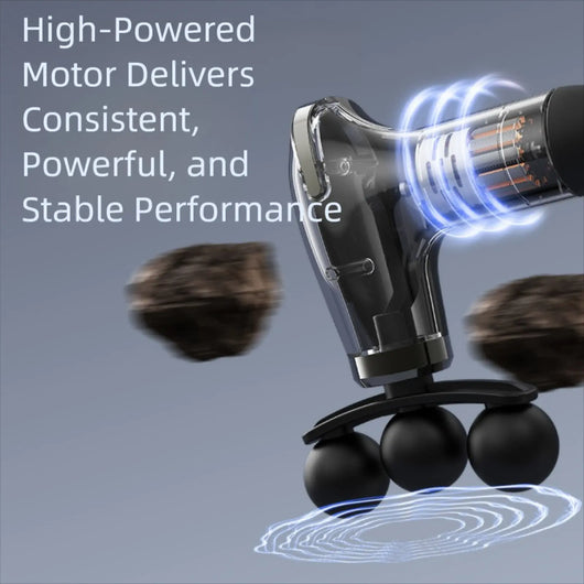5-in-1 Gun Deep Tissue, Massager Portable for Pain Relief